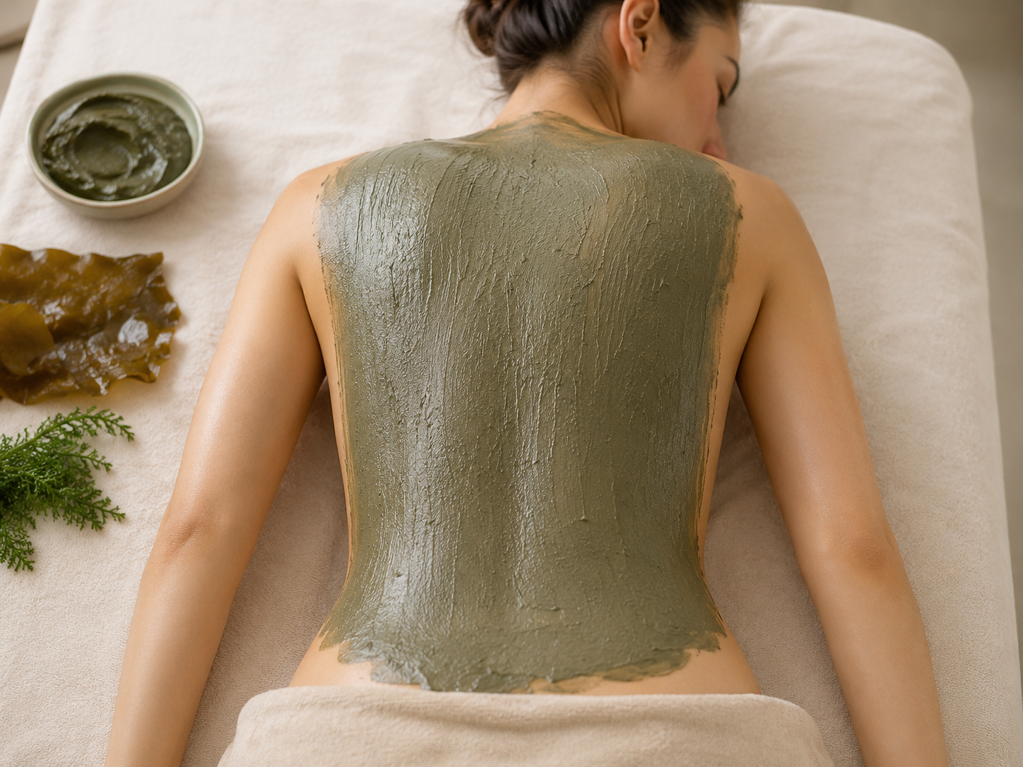 Head spa and full back renewal treatment