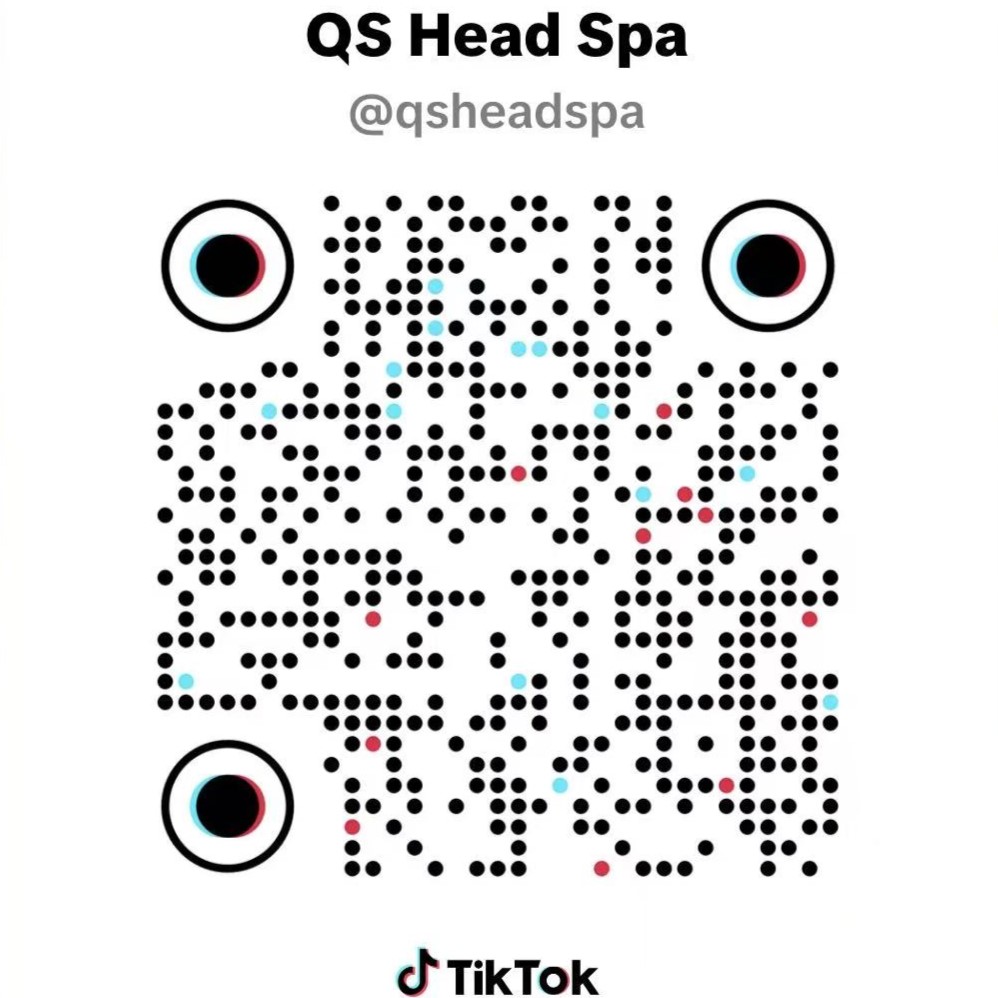 TikTok QR code for QS Head Spa